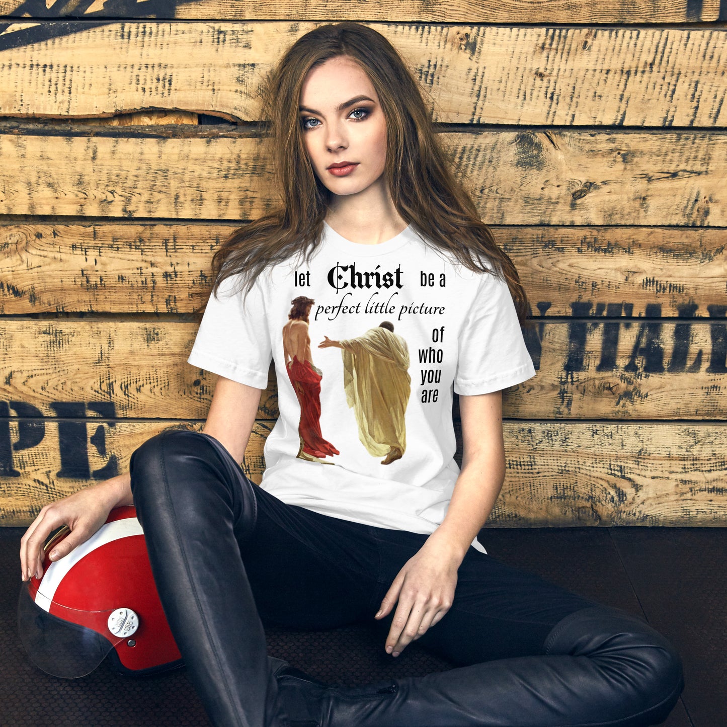 Christ Perfect Little Picture - Unisex t-shirt