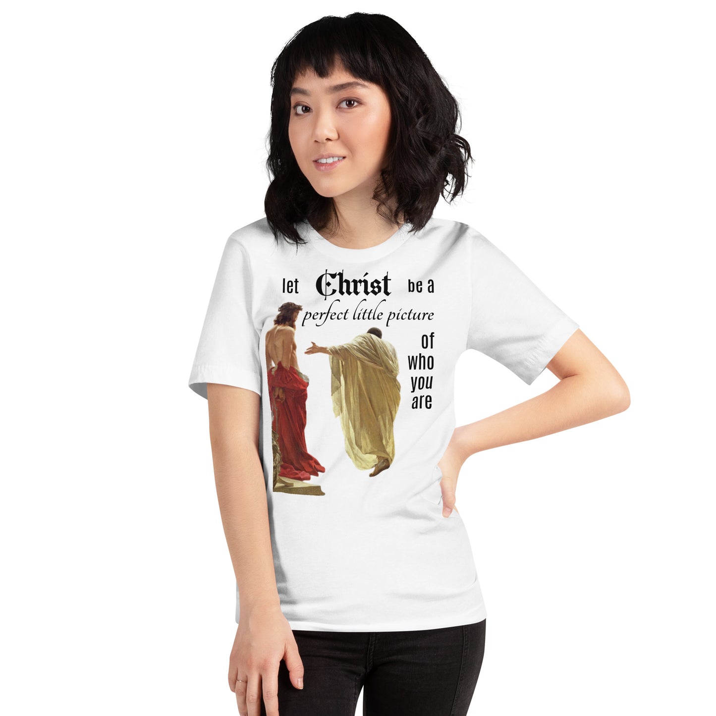 Christ Perfect Little Picture - Unisex t-shirt