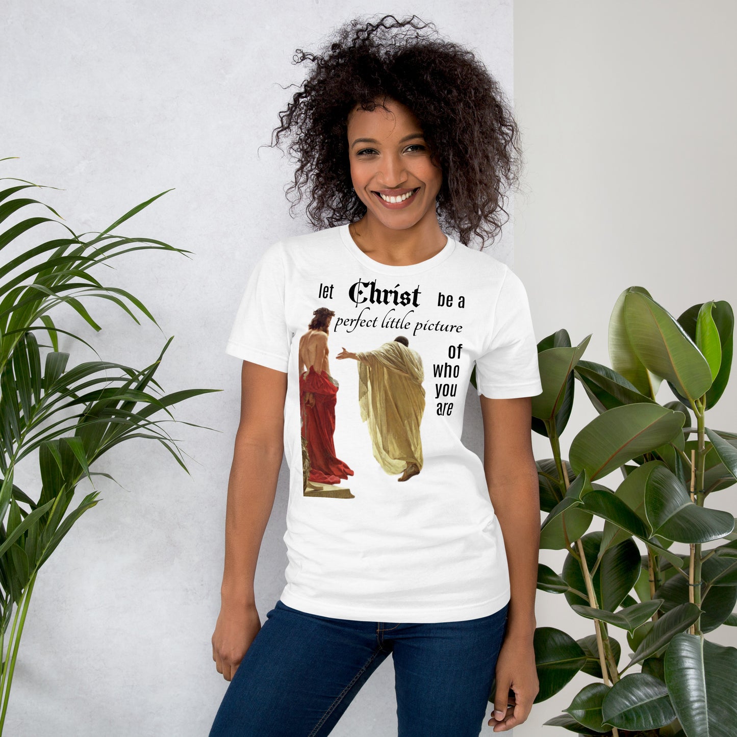 Christ Perfect Little Picture - Unisex t-shirt