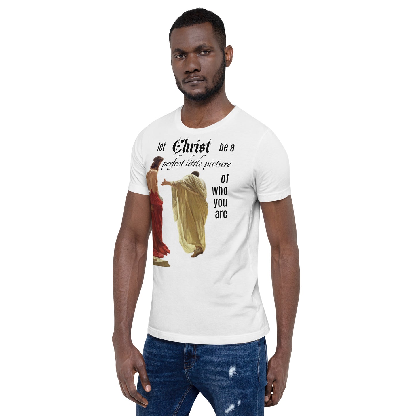 Christ Perfect Little Picture - Unisex t-shirt