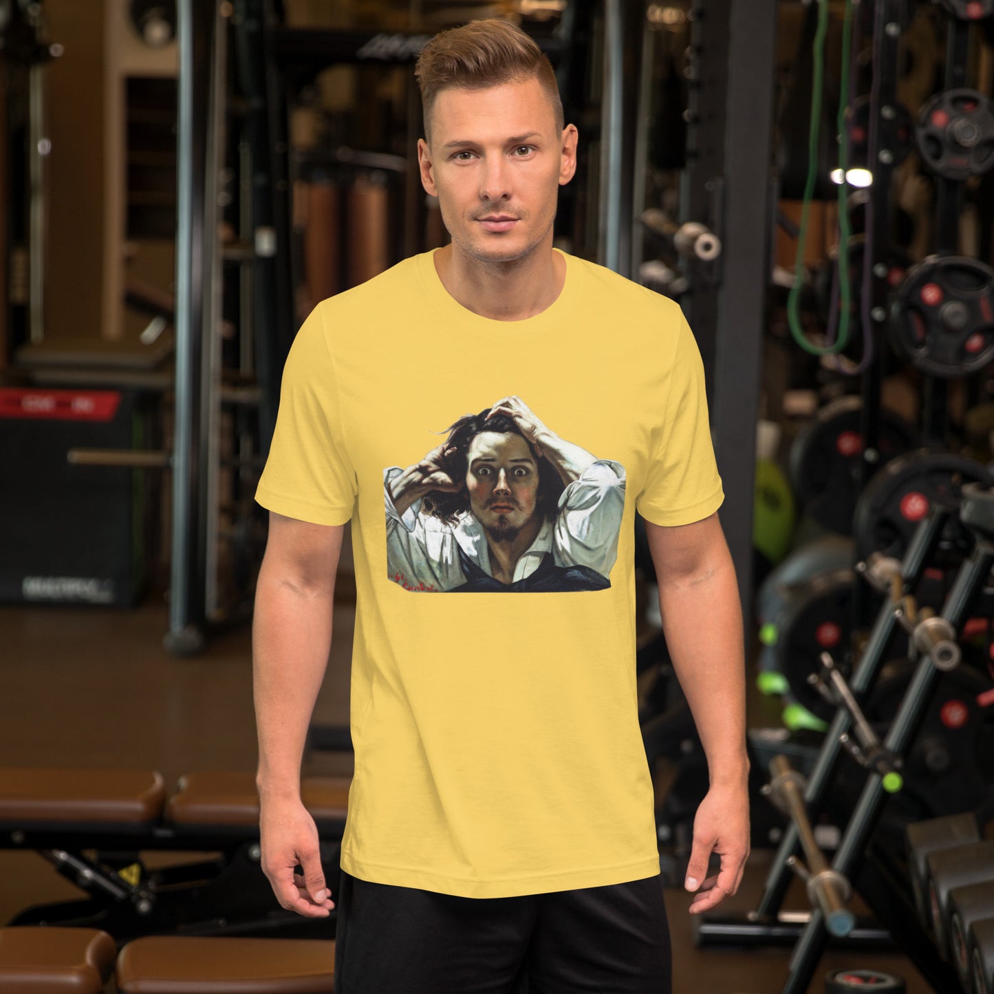 Courbet - Desperate Man - Unisex t-shirt