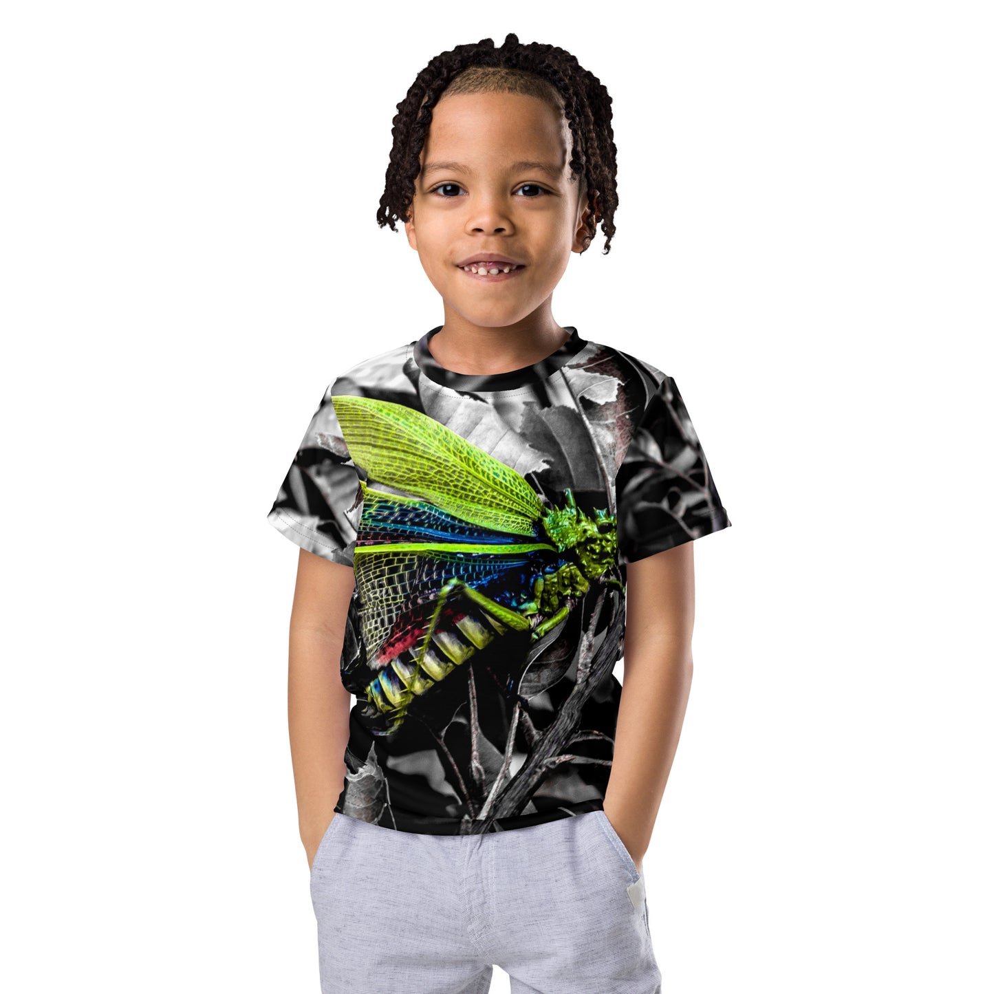 Green Locust - Kids crew neck t-shirt