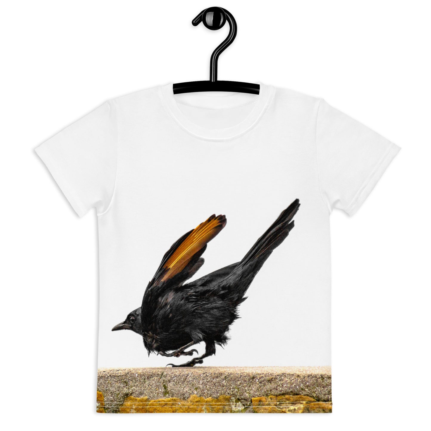 Southern Red-wing Starling - Kids crew neck t-shirt