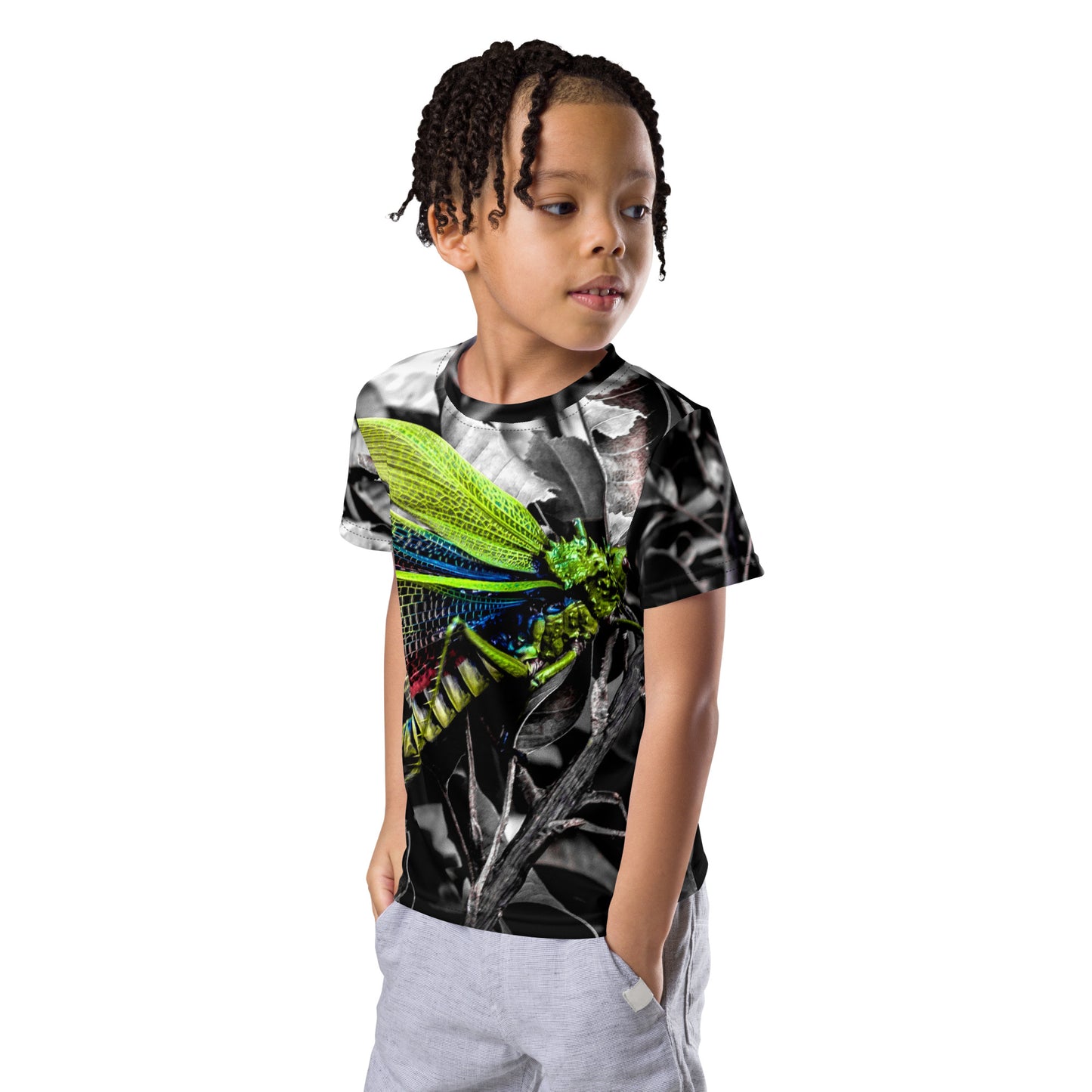 Green Locust - Kids crew neck t-shirt