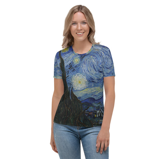 Women's T-shirt - Van Gogh - Starry Night