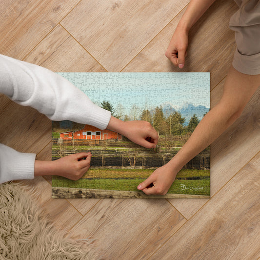 Fort Langley Red Barn - Jigsaw puzzle