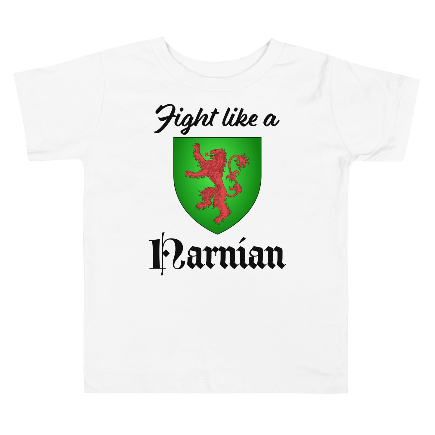 Fight like a Narnian - Toddler Short Sleeve Tee