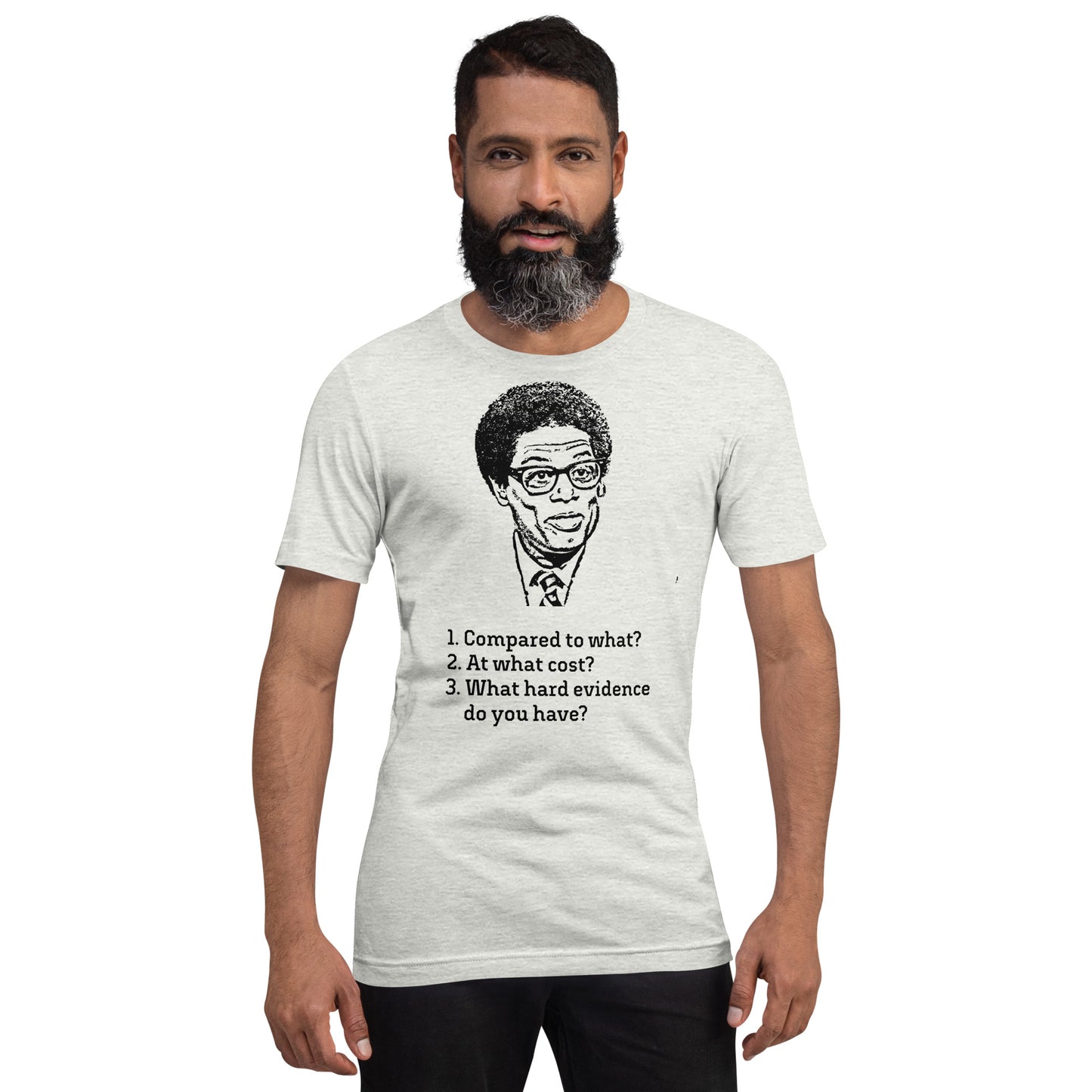 Sowell 3 Questions - Camiseta unissex (cores claras)