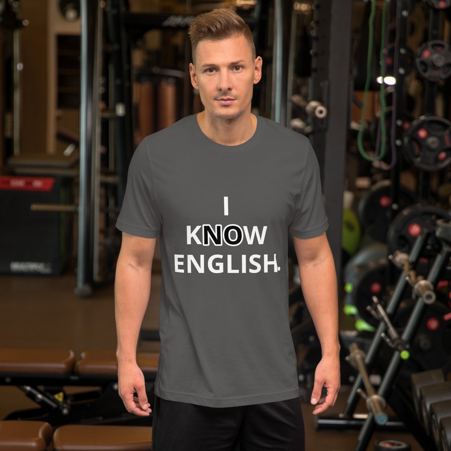 Sé inglés - Camiseta unisex