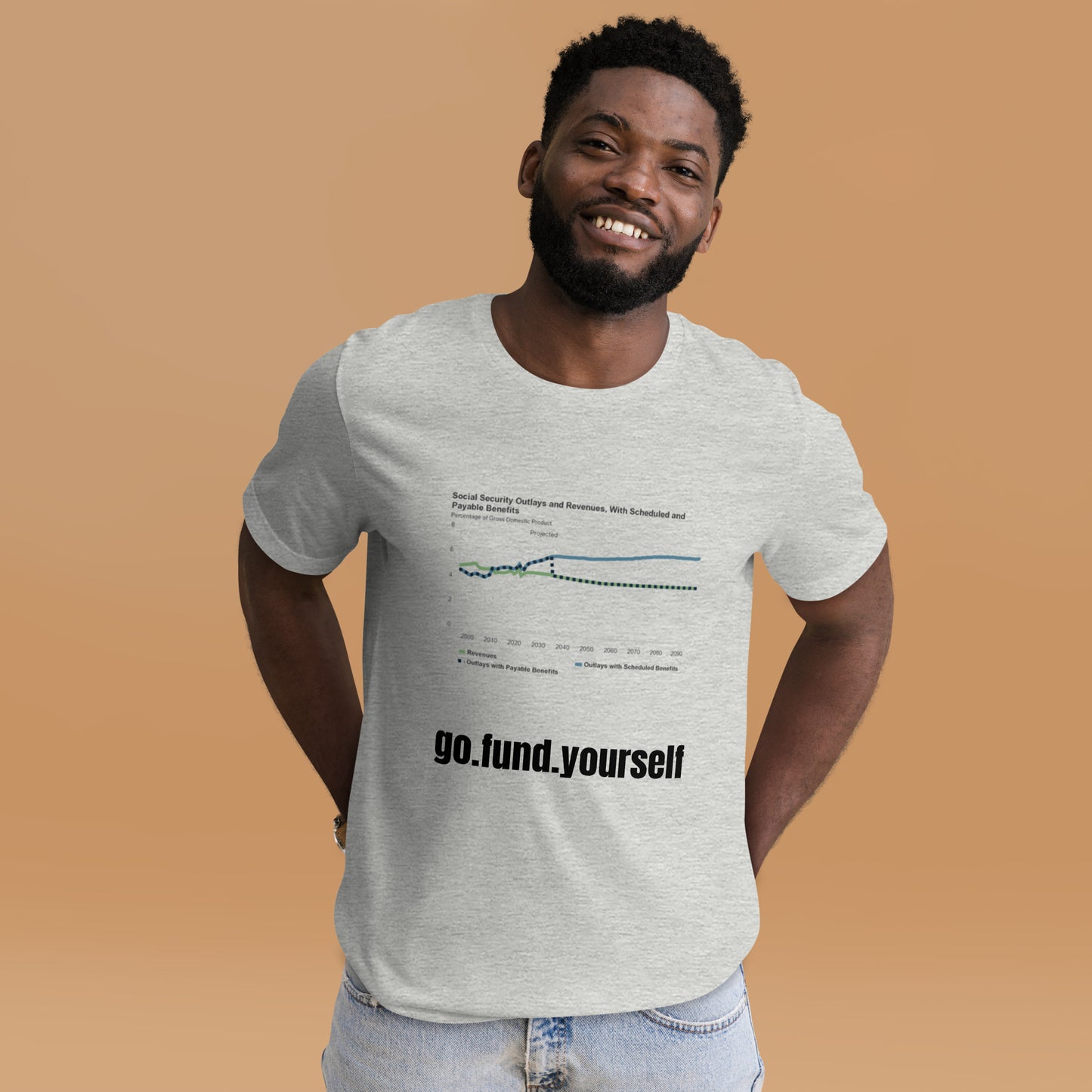 Go Fund Yourself - Seguridad Social - Camiseta unisex