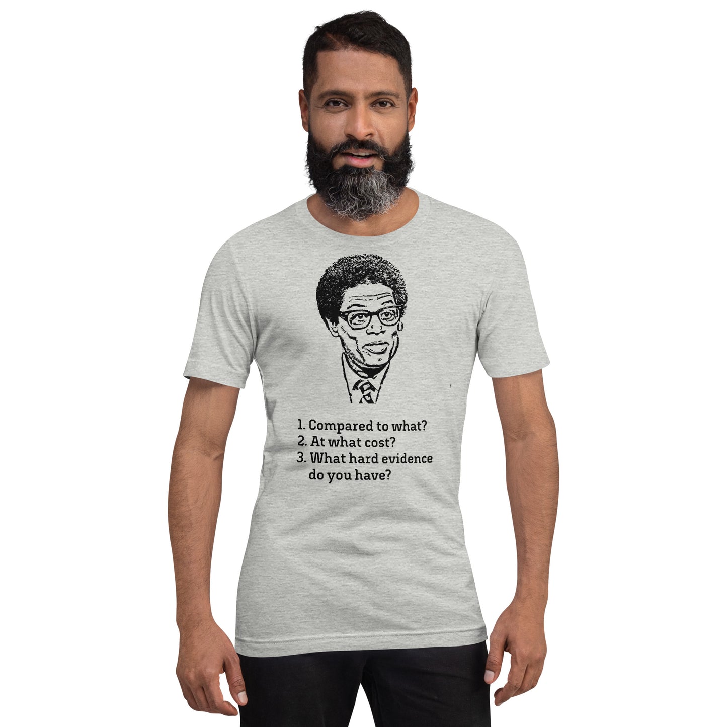 Sowell 3 Questions - Camiseta unissex (cores claras)