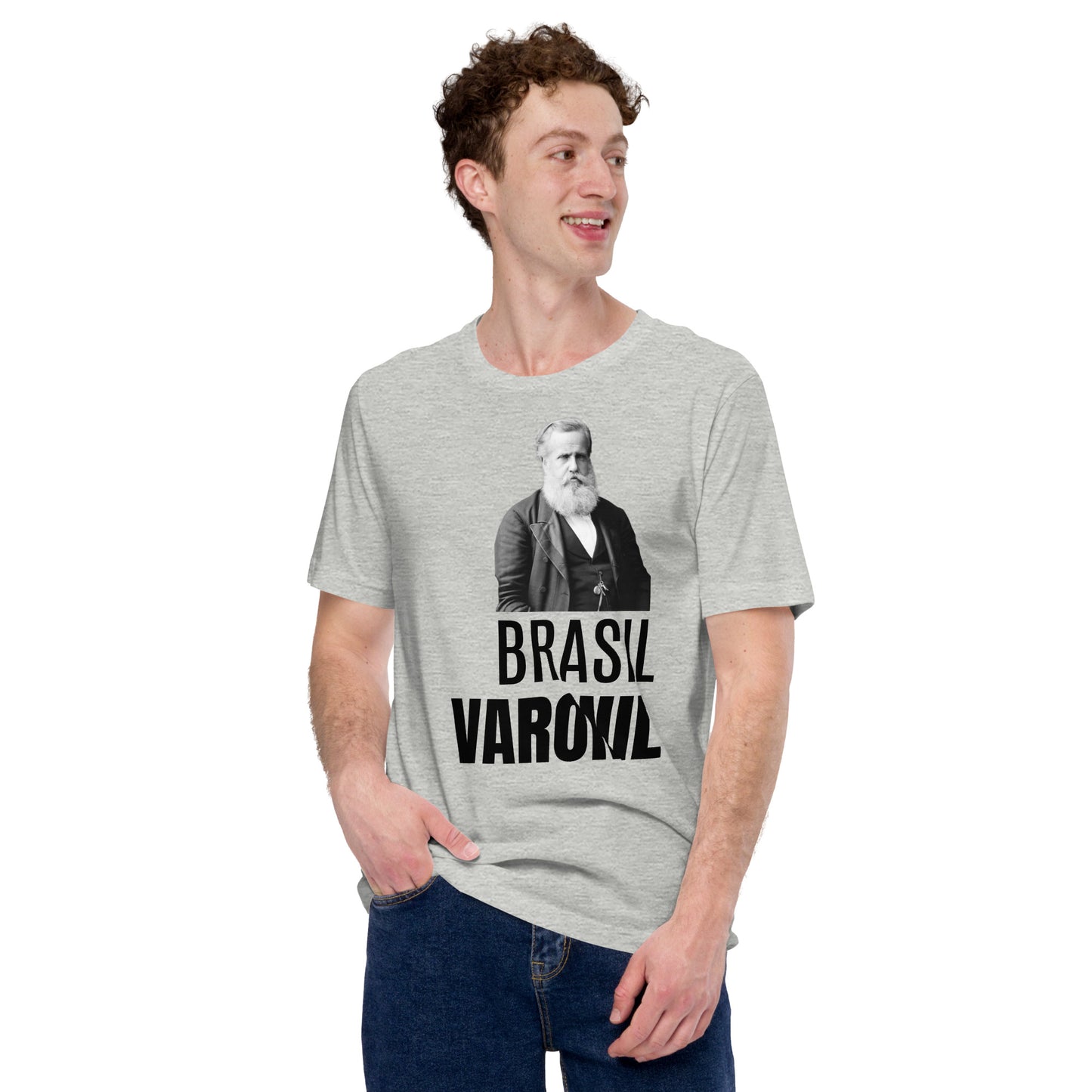 Brasil Varonil - Camiseta unisex