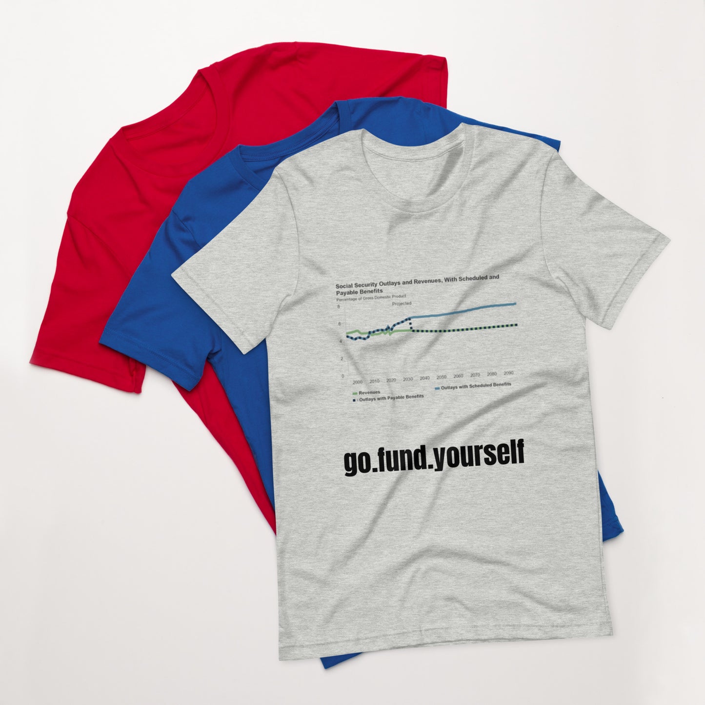 Go Fund Yourself - Seguridad Social - Camiseta unisex