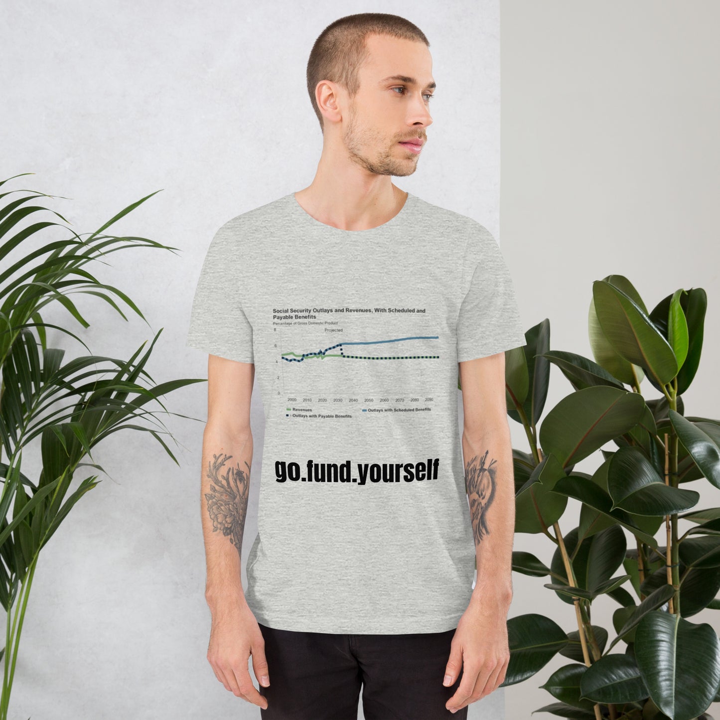 Go Fund Yourself - Seguridad Social - Camiseta unisex