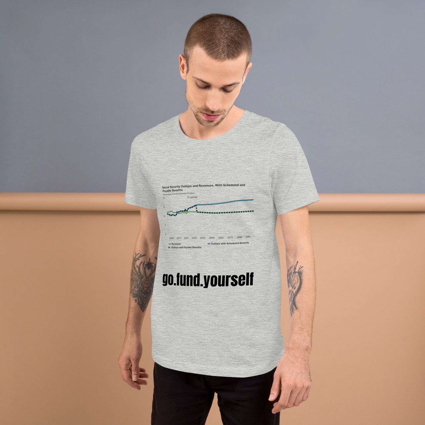 Go Fund Yourself - Seguridad Social - Camiseta unisex