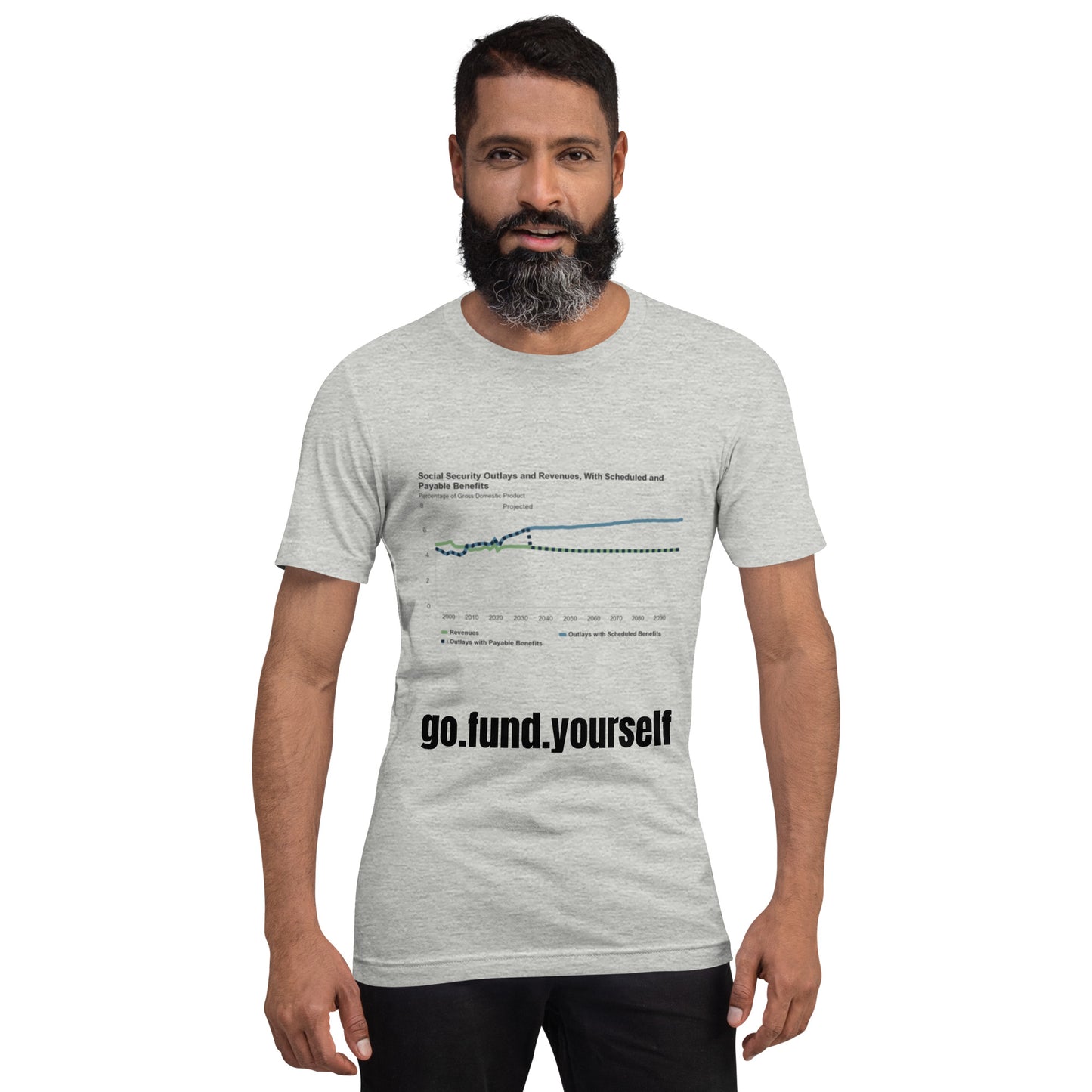 Go Fund Yourself - Seguridad Social - Camiseta unisex