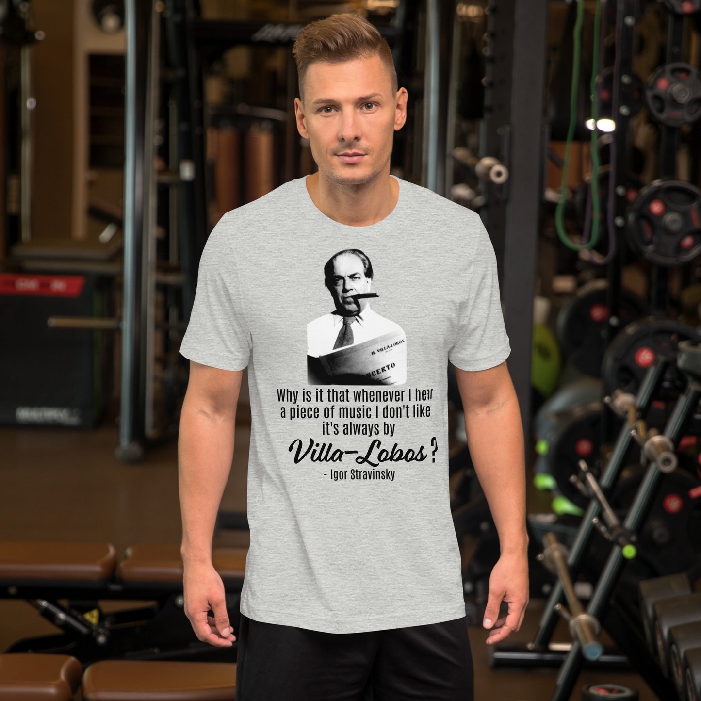 Villa-Lobos Stravinsky - Camiseta unisex