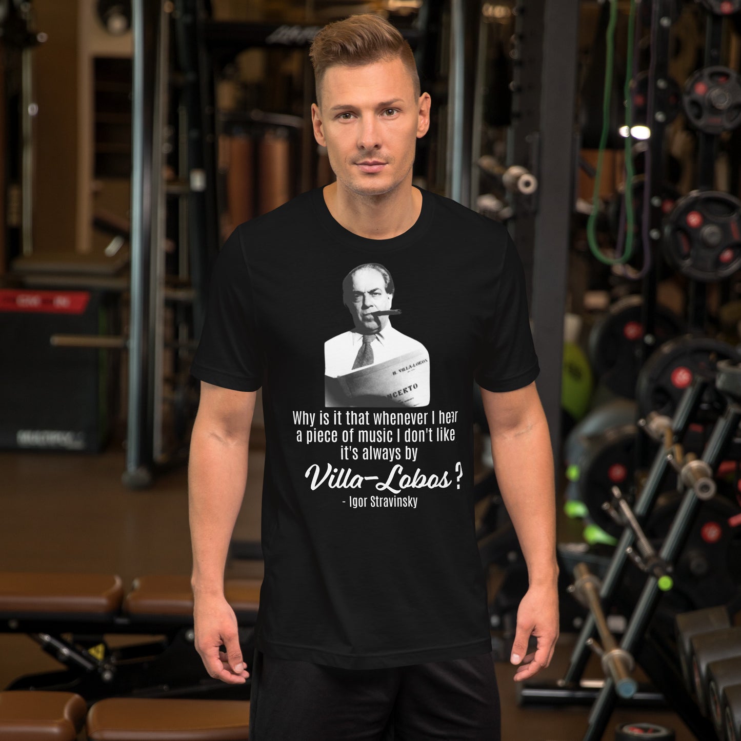 Villa-Lobos Stravinsky - Camiseta unisex