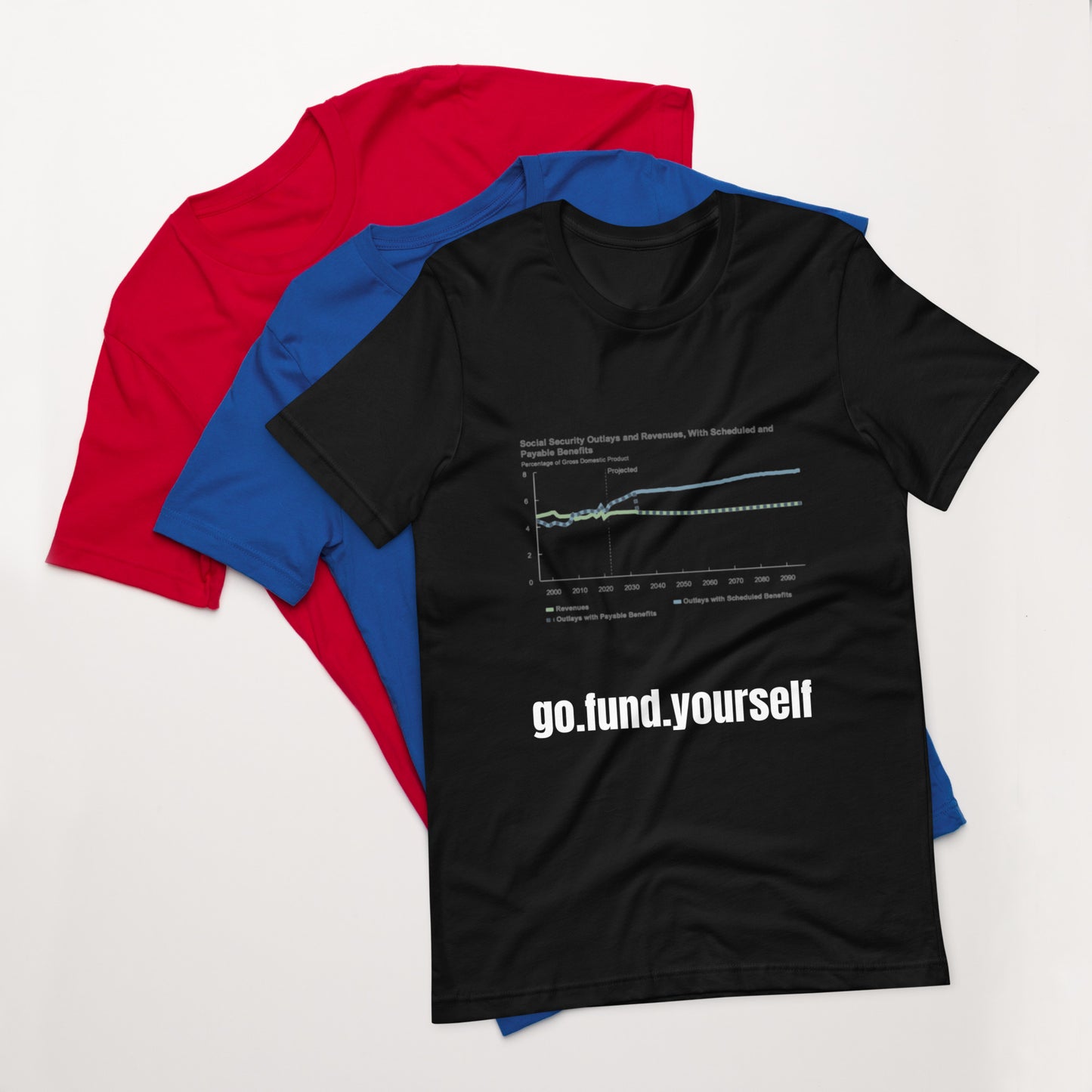 Go Fund Yourself - Seguridad Social - Camiseta unisex