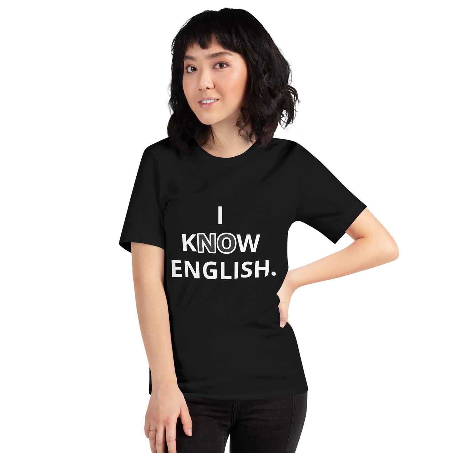 Sé inglés - Camiseta unisex