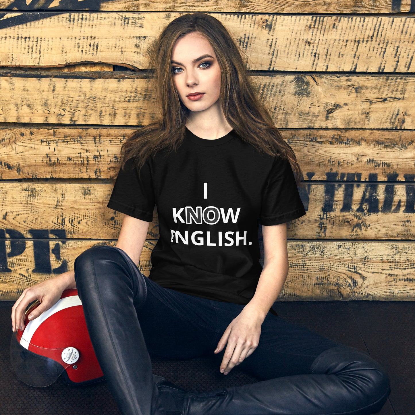 Sé inglés - Camiseta unisex