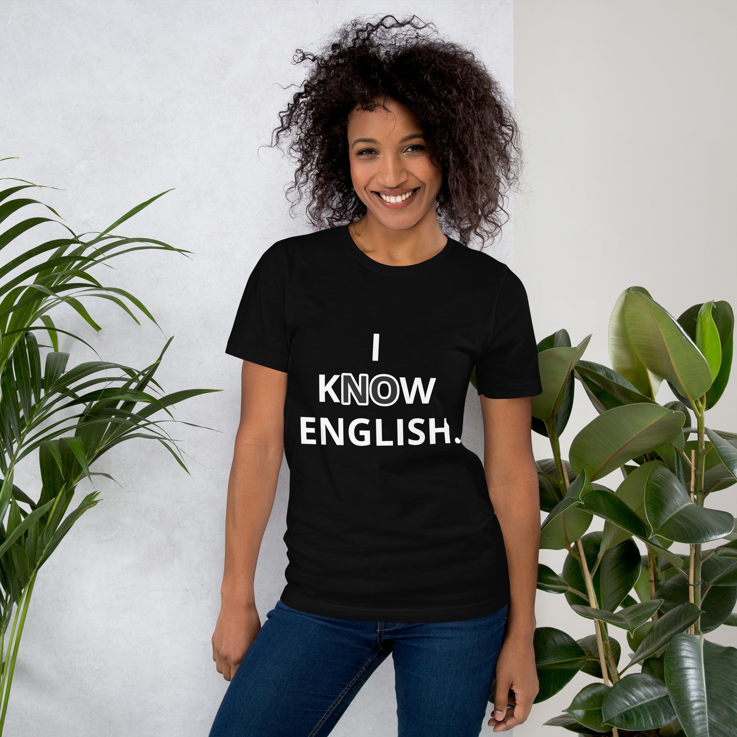 Sé inglés - Camiseta unisex