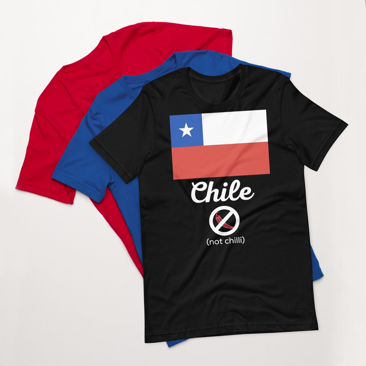 Chile not chilli - Unisex t-shirt