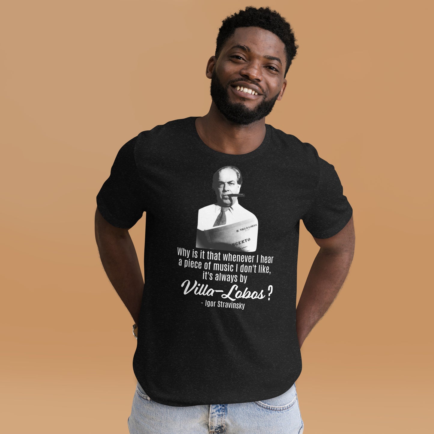 Villa-Lobos Stravinsky - Camiseta unisex