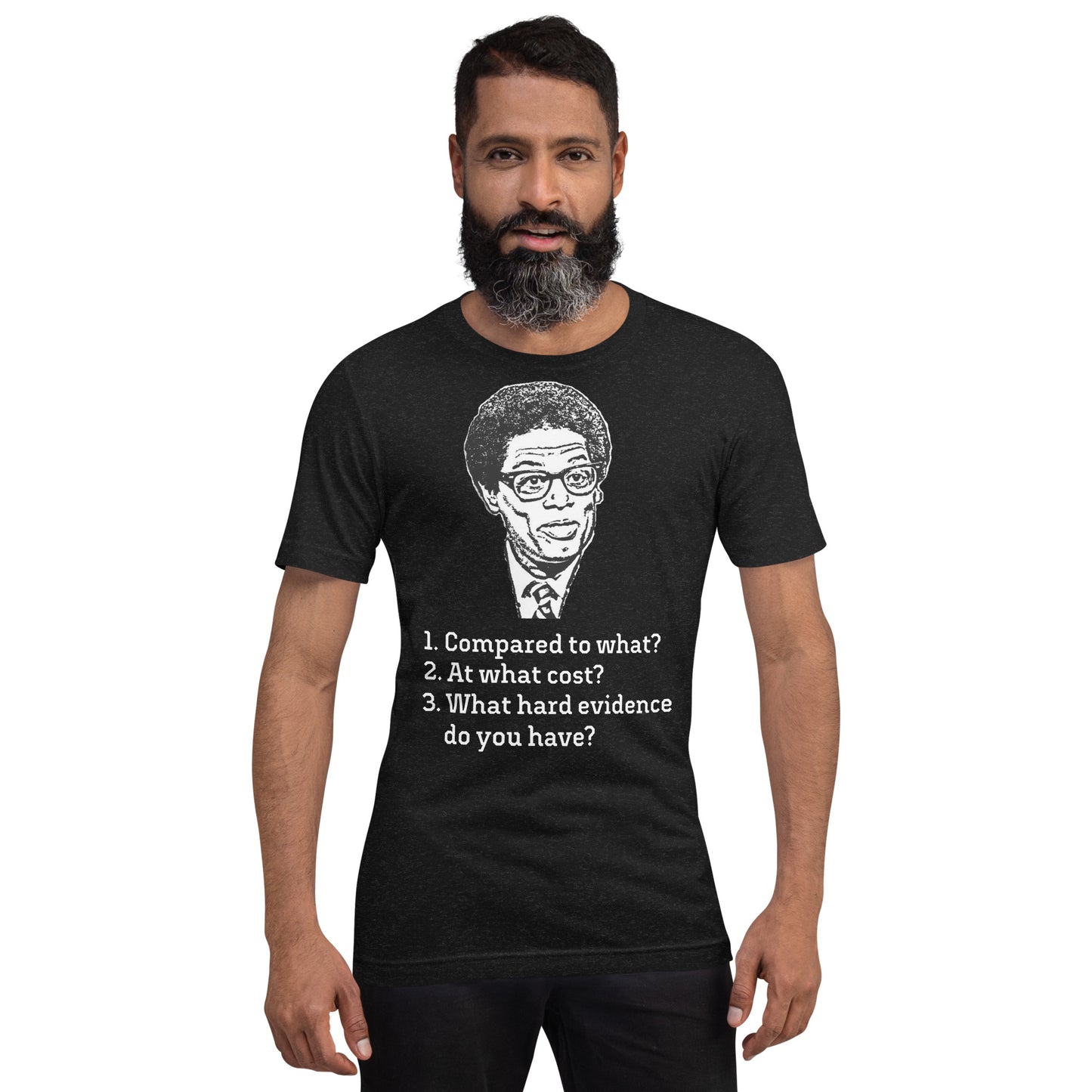 Sowell 3 Perguntas - Camiseta unissex