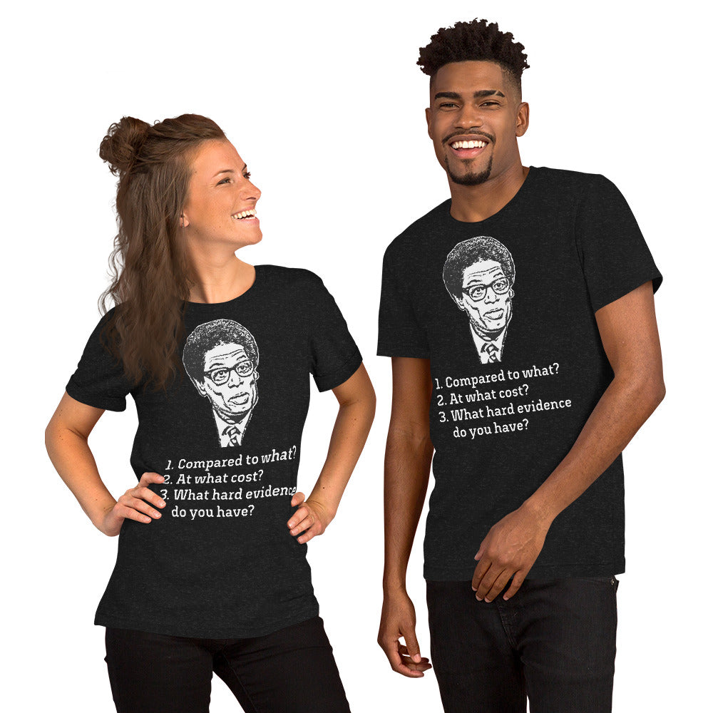 Sowell 3 Perguntas - Camiseta unissex