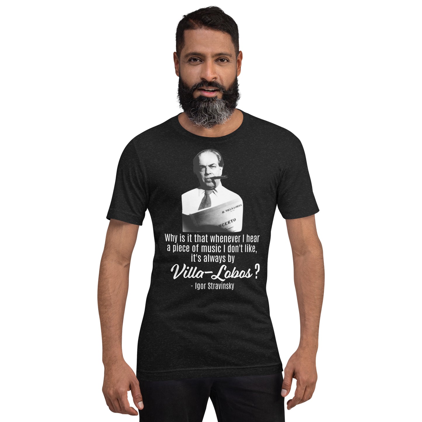 Villa-Lobos Stravinsky - Camiseta unisex