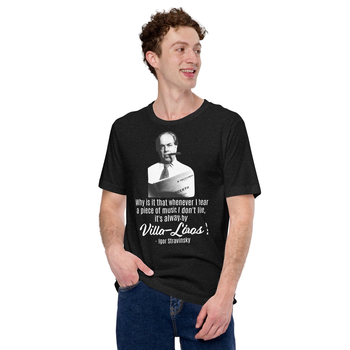 Villa-Lobos Stravinsky - Camiseta unisex