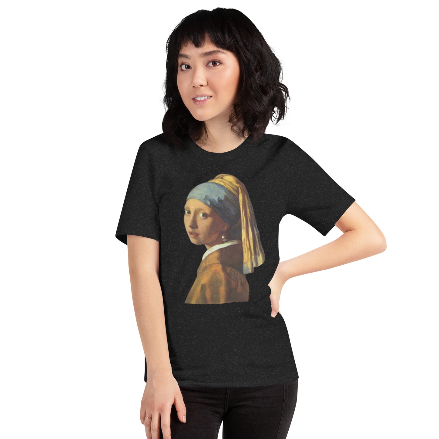 Vermeer - Girl with a pearl earring - Unisex t-shirt