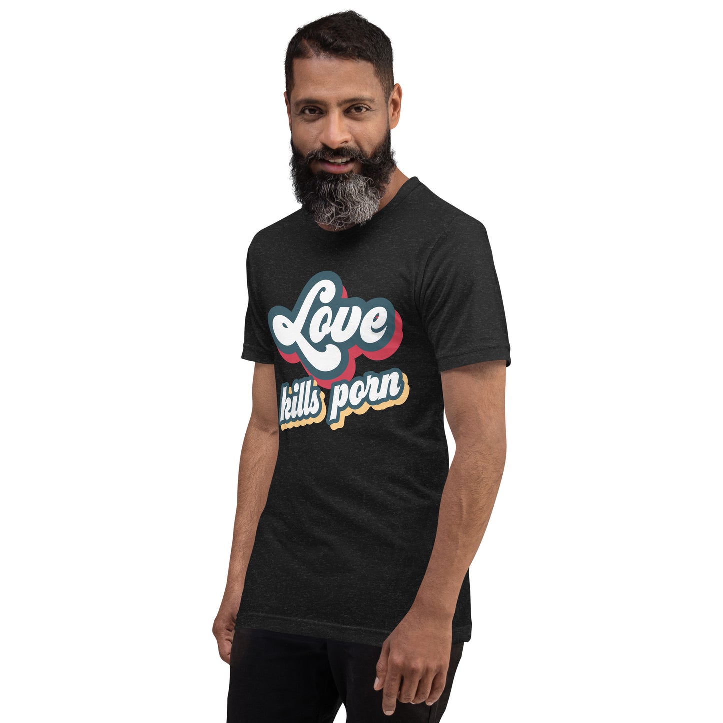 Love Kills Porn - Camiseta unissex