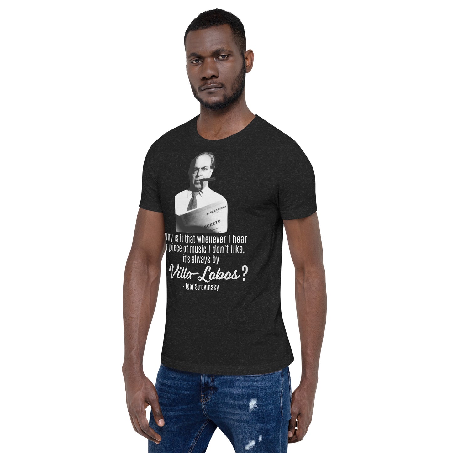 Villa-Lobos Stravinsky - Camiseta unisex