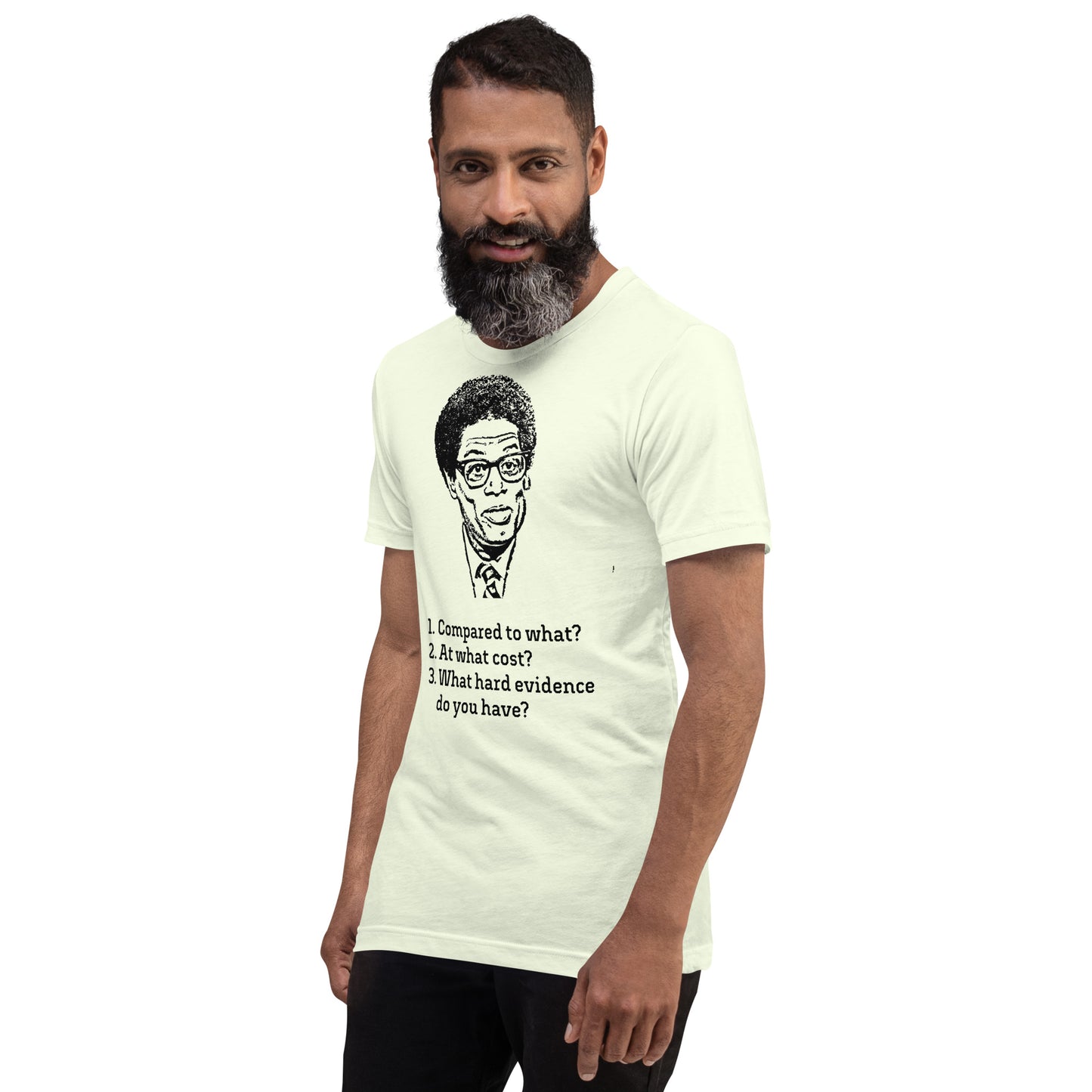 Sowell 3 Questions - Camiseta unissex (cores claras)