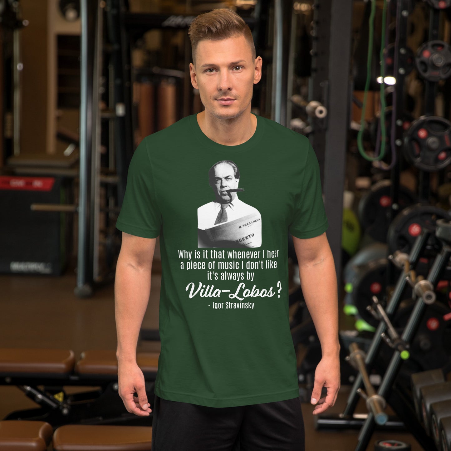 Villa-Lobos Stravinsky - Camiseta unisex