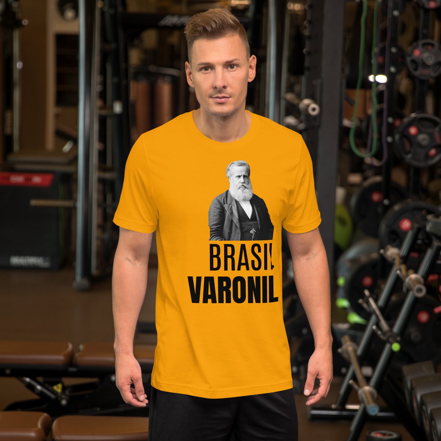 Brasil Varonil - Camiseta unisex