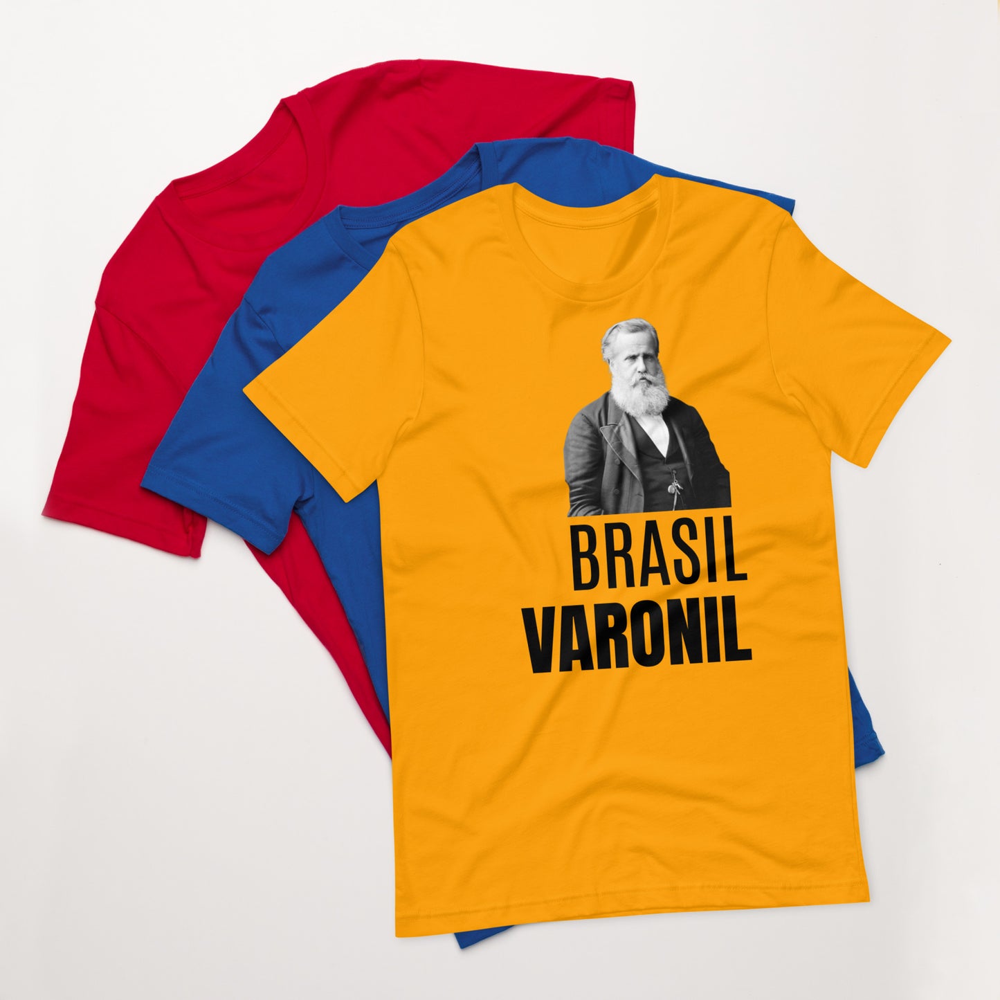 Brasil Varonil - Camiseta unisex