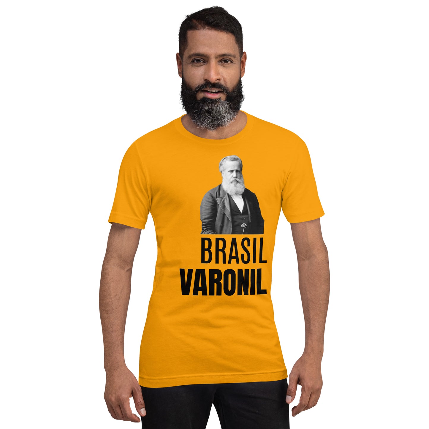 Brasil Varonil - Camiseta unisex