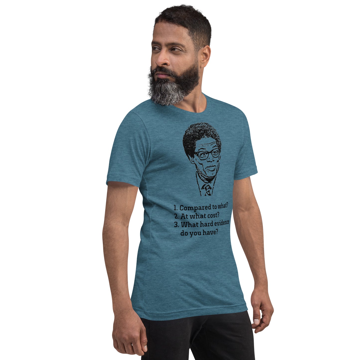 Sowell 3 Questions - Camiseta unissex (cores claras)