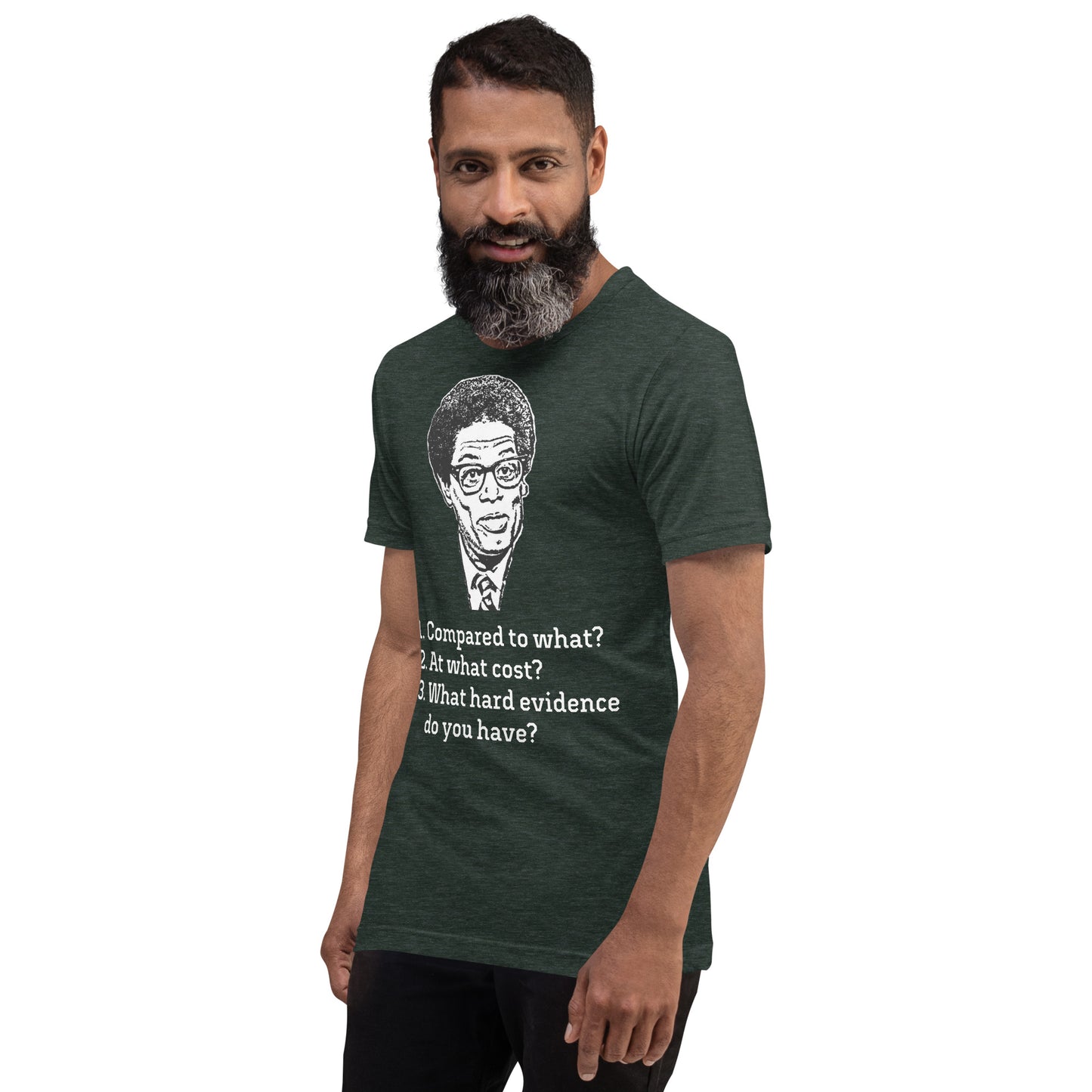 Sowell 3 Perguntas - Camiseta unissex