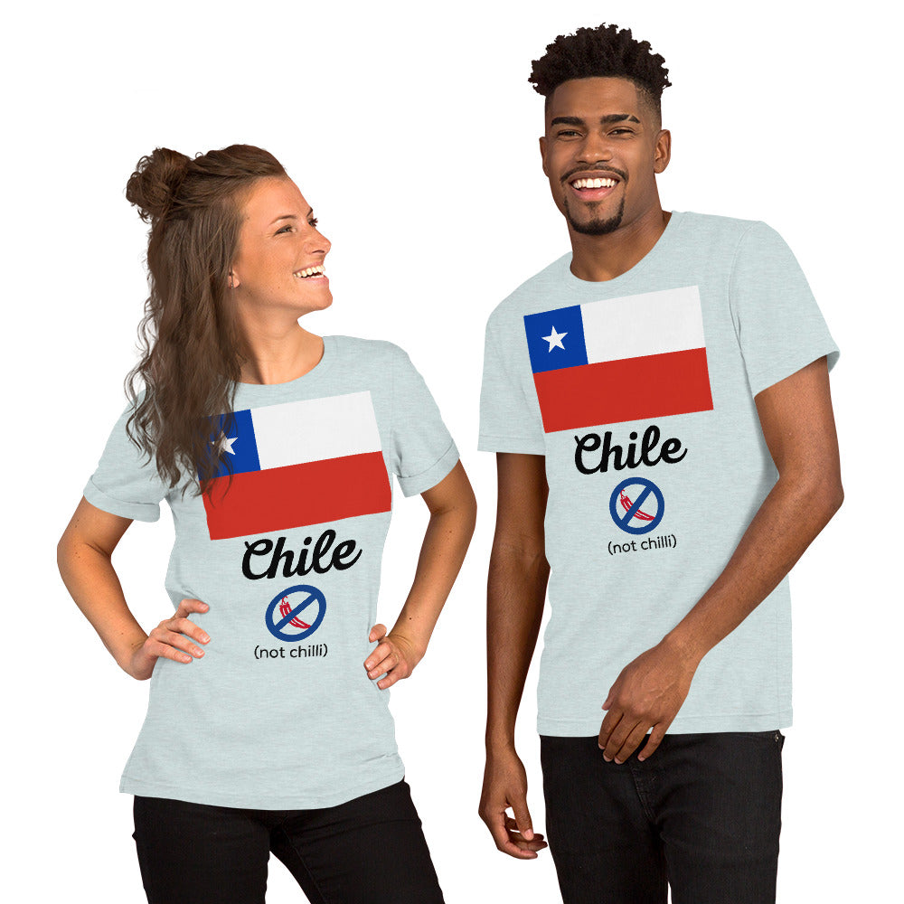 Chile not chilli - Unisex t-shirt