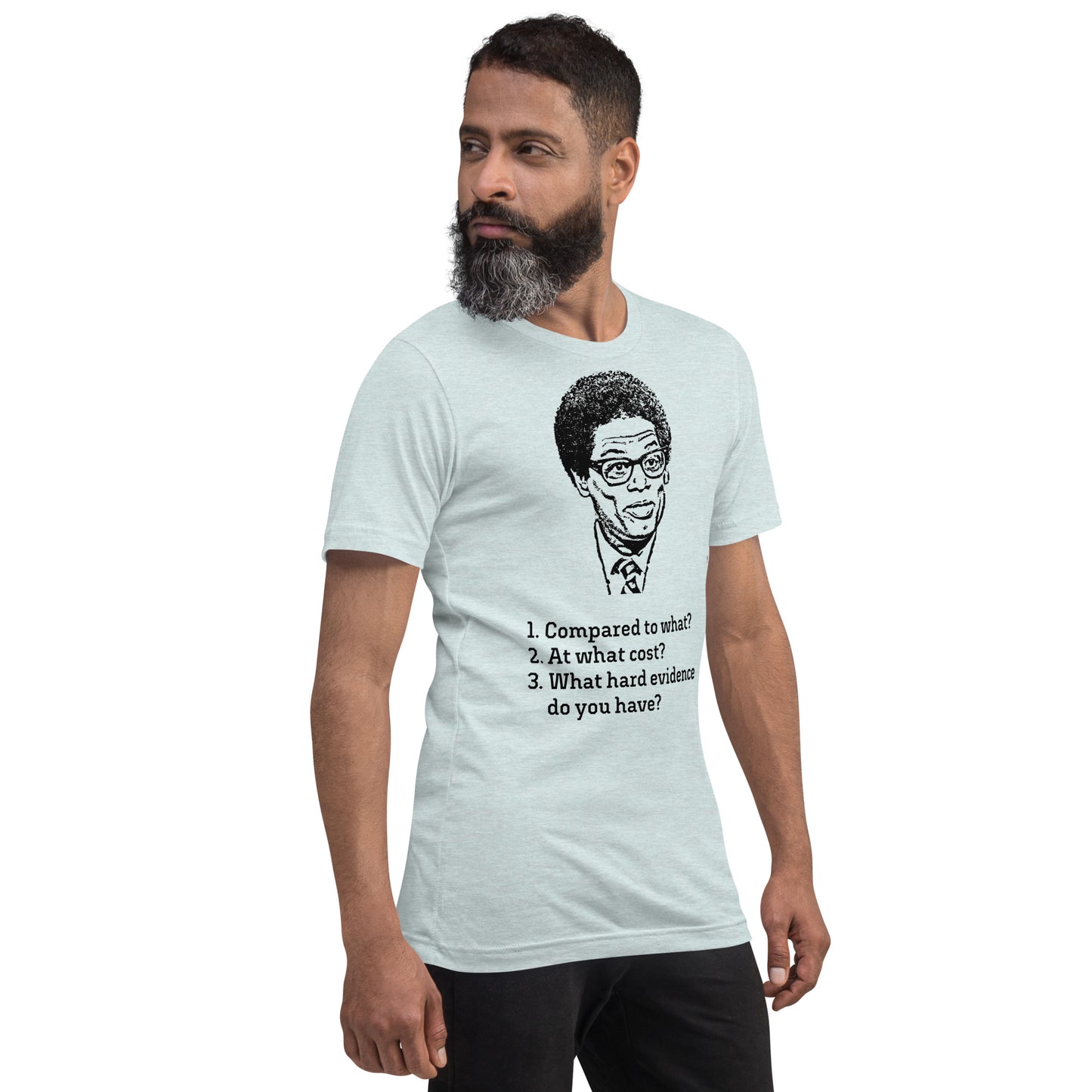 Sowell 3 Questions - Camiseta unissex (cores claras)