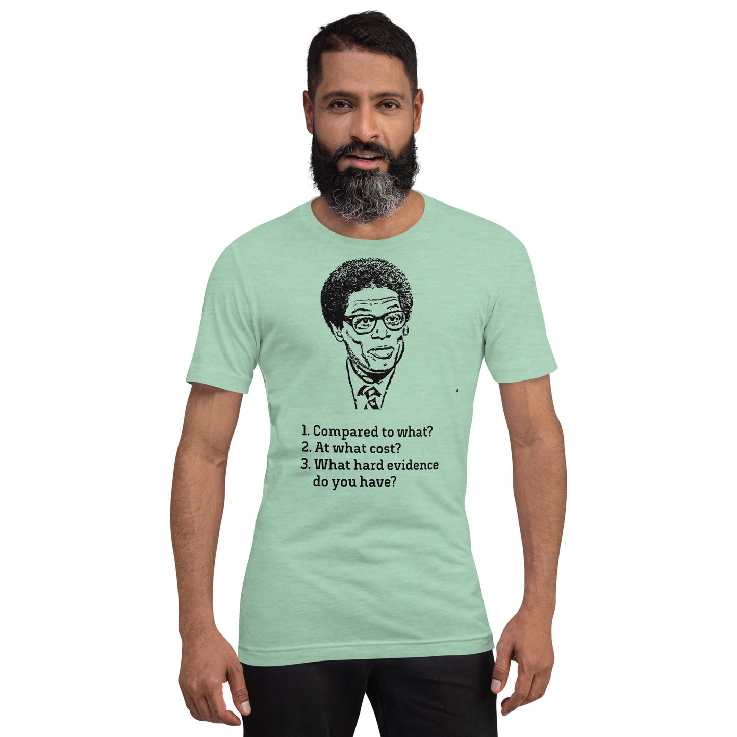 Sowell 3 Questions - Camiseta unissex (cores claras)