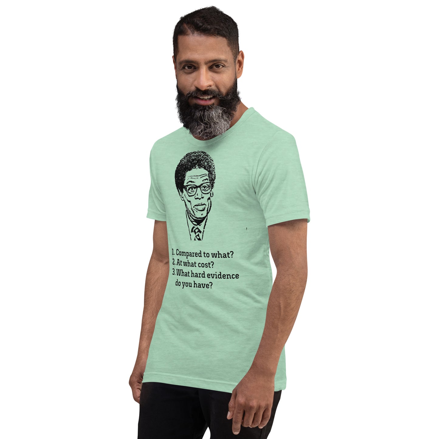 Sowell 3 Questions - Camiseta unissex (cores claras)