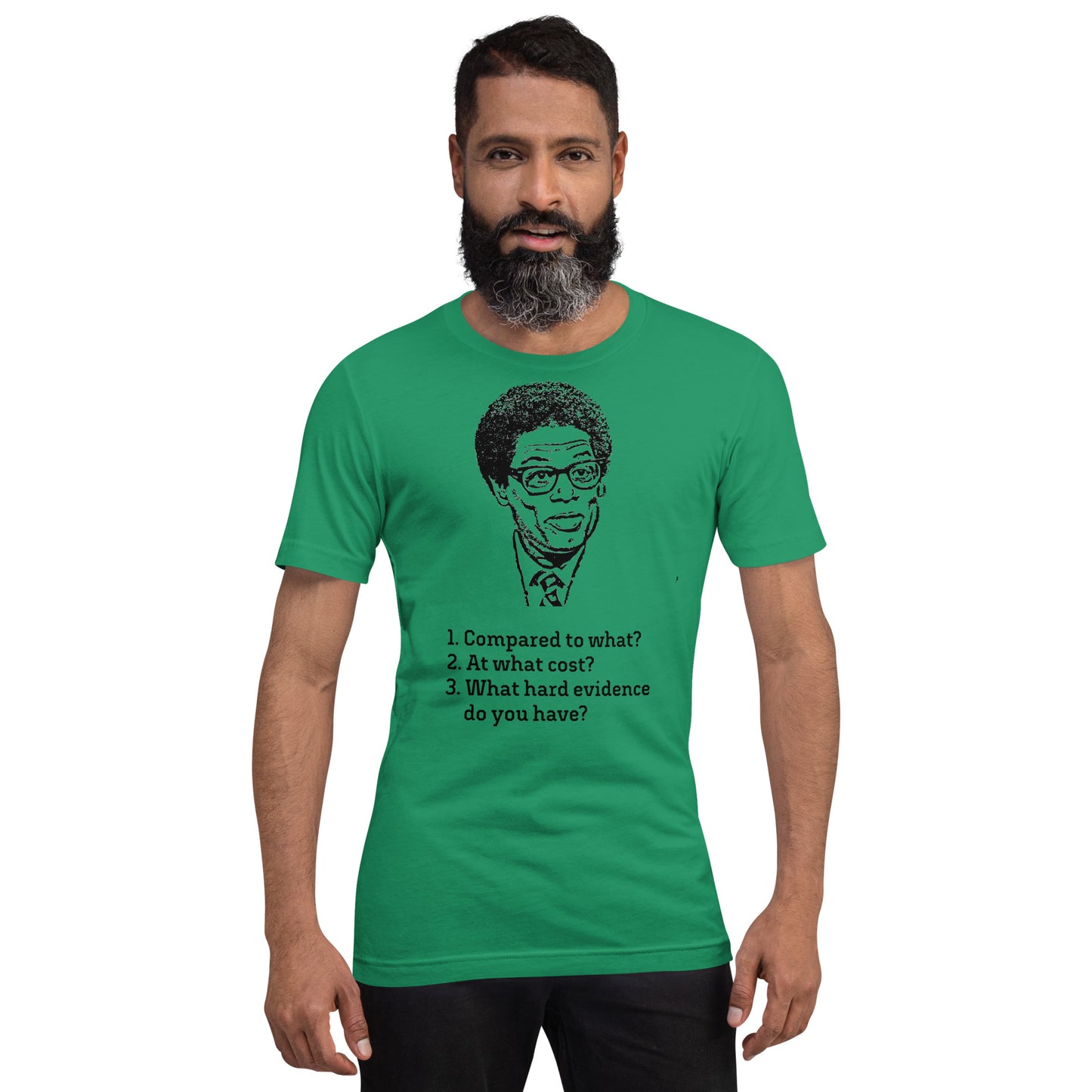 Sowell 3 Questions - Camiseta unissex (cores claras)