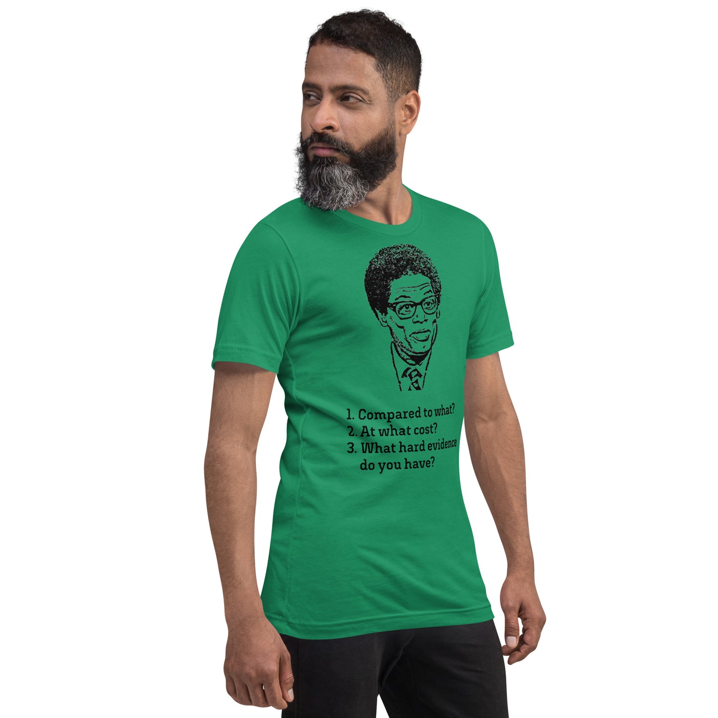 Sowell 3 Questions - Camiseta unissex (cores claras)