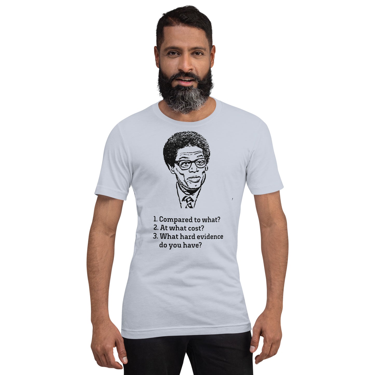 Sowell 3 Questions - Camiseta unissex (cores claras)