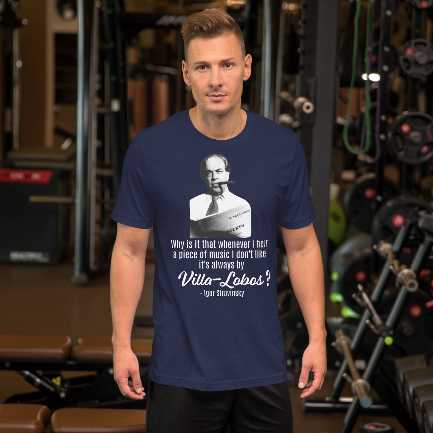 Villa-Lobos Stravinsky - Camiseta unisex